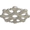 Ekena Millwork Angel Ceiling Medallion (Fits Canopies up to 4 3/8"), 20 7/8"OD x 3 5/8"ID x 1"P, Pearl White CM20ANPWS - alternate 2